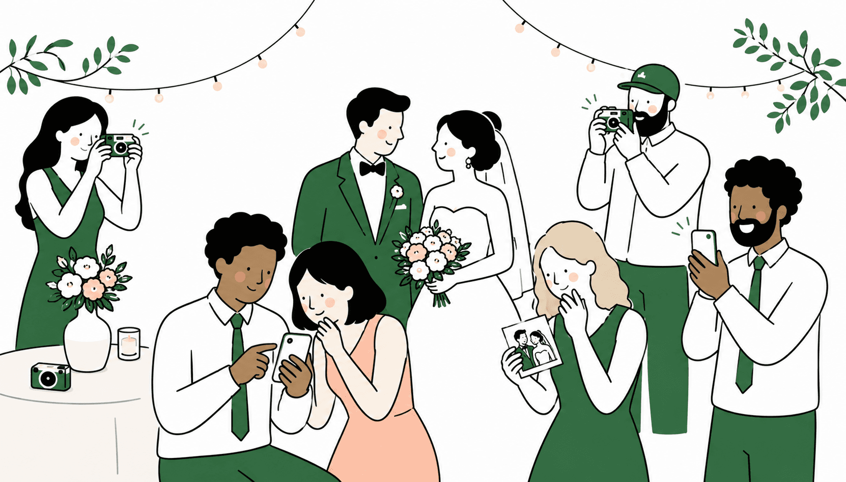 Por qué una cámara desechable (o su versión moderna) merece estar en toda boda